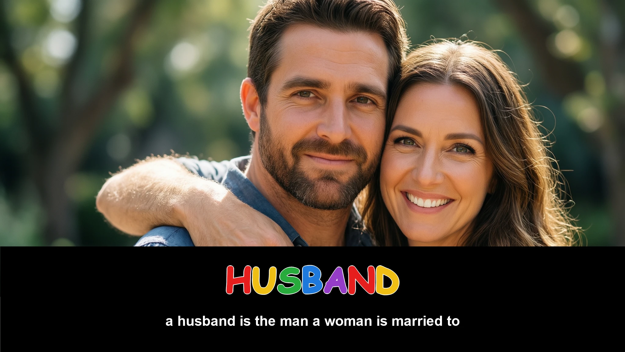 English Illustration for husband